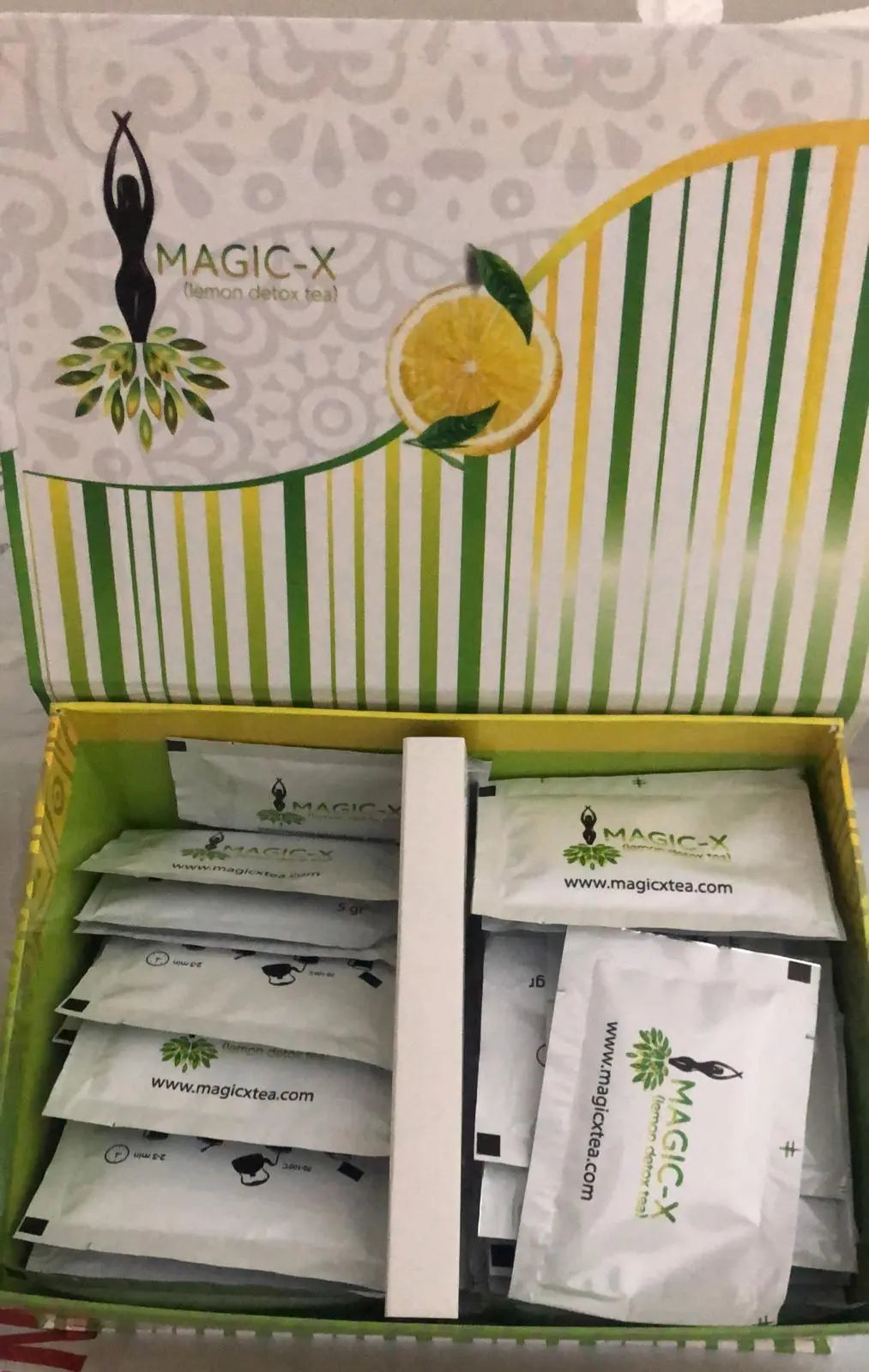 Magic x tea Detox lemon tea - DetoxTeaWorldwideShop - Detox Product Tea and More Worldwide Shipping